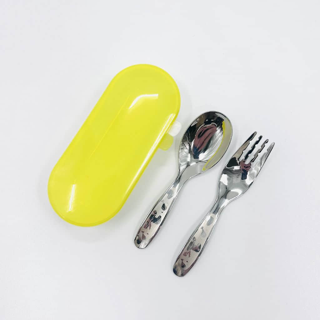 Spoon Fork Set Box Yellow