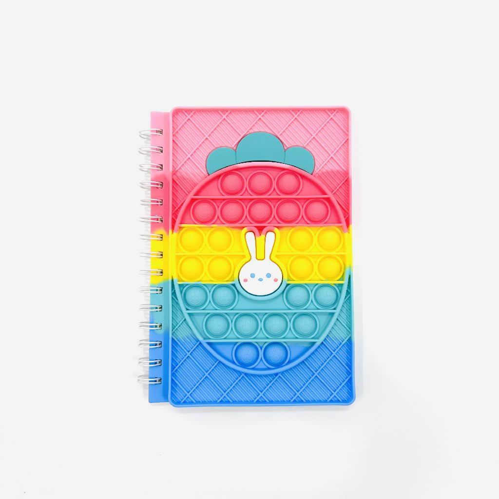 Popper Notebook A5 50pcs Strawberry Bunny