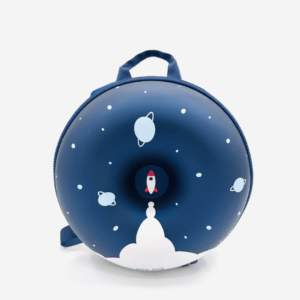 Zoyzoii Preschool Backpack – Rocket (Doughnut Series)