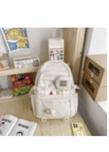 Casual Backpack – White