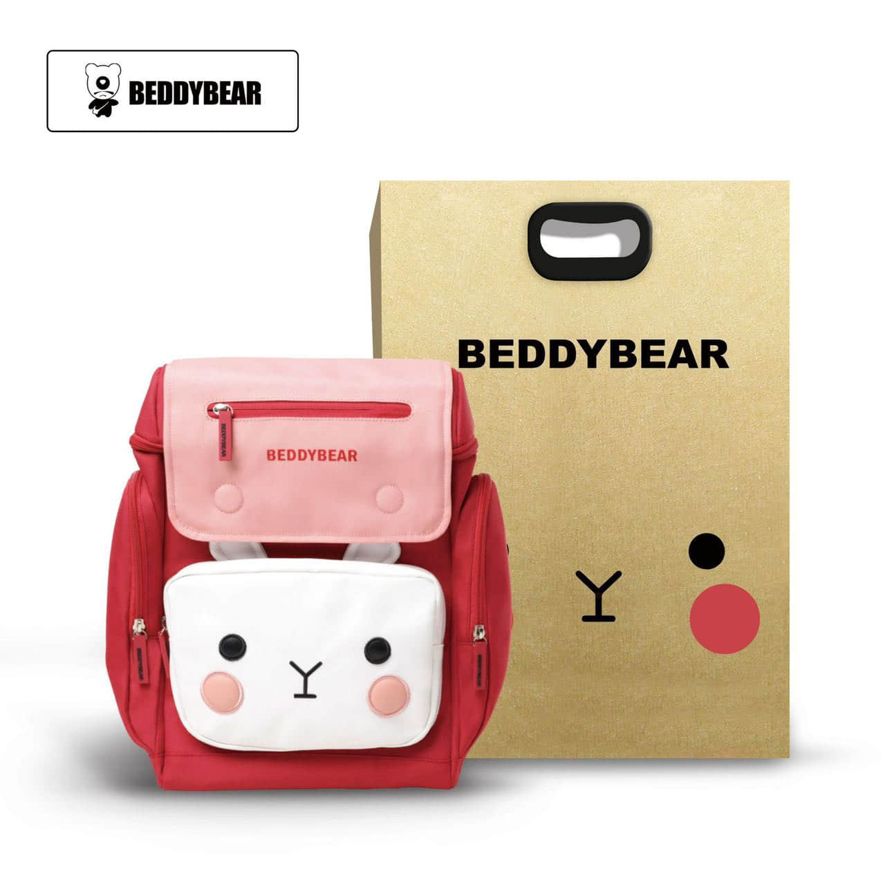 Beddybear Premium Backpack- Red