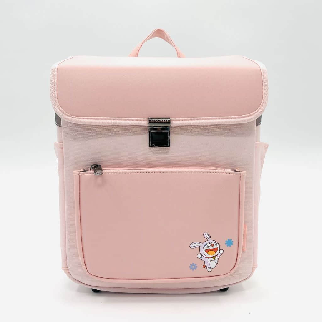Beddybear Premium Backpack- Pink Doraemon